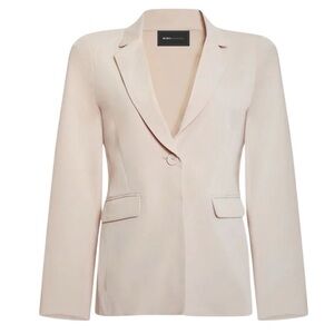 BCBGMAXAZRIA Corpcore Classic Money Maker Office Blazer Bear Pink Women's Size M
